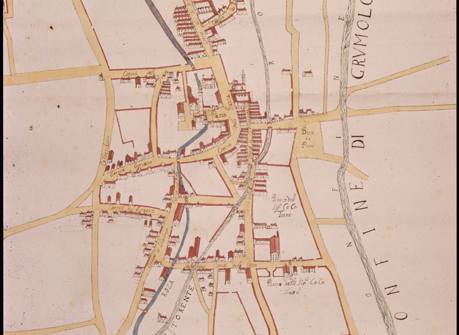 Mappa di Thiene 1776 - Achivio del Castello